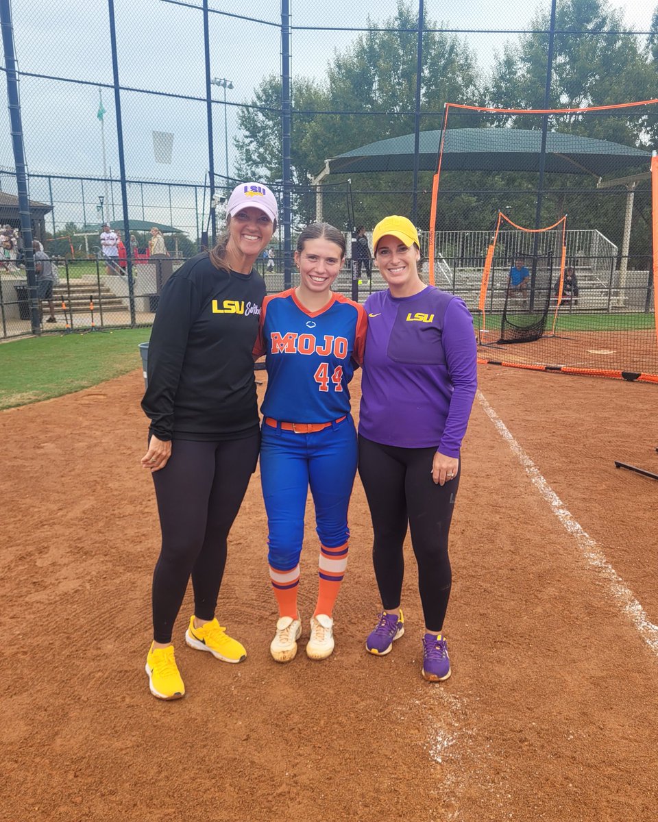 Khloe Cuva 2028 (@khloecuva) on Twitter photo I had a great session with <a href="/LSUsoftball/">LSU Softball</a> at <a href="/DDSBandEvents/">Diamond Direction</a> #CONNECT25!! Thank you coach <a href="/BethTorina/">Beth Torina</a> for some fun infield drills!! Thank you coach <a href="/LSU_SandraMoton/">Sandra</a> for giving me some drills to help get my core stronger to help engage it more when I am hitting!! I can't wait to come I had a great session with <a href="/LSUsoftball/">LSU Softball</a> at <a href="/DDSBandEvents/">Diamond Direction</a> #CONNECT25!! Thank you coach <a href="/BethTorina/">Beth Torina</a> for some fun infield drills!! Thank you coach <a href="/LSU_SandraMoton/">Sandra</a> for giving me some drills to help get my core stronger to help engage it more when I am hitting!! I can't wait to come