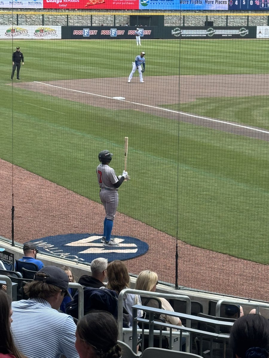 T_CUTT's tweet photo. @Moore10Chris @blakeburke_ Thanks Fellas! Got to see one more home run in Knoxville from each of you this season!! Much appreciated! https://t.co/ebIsz1ygIA