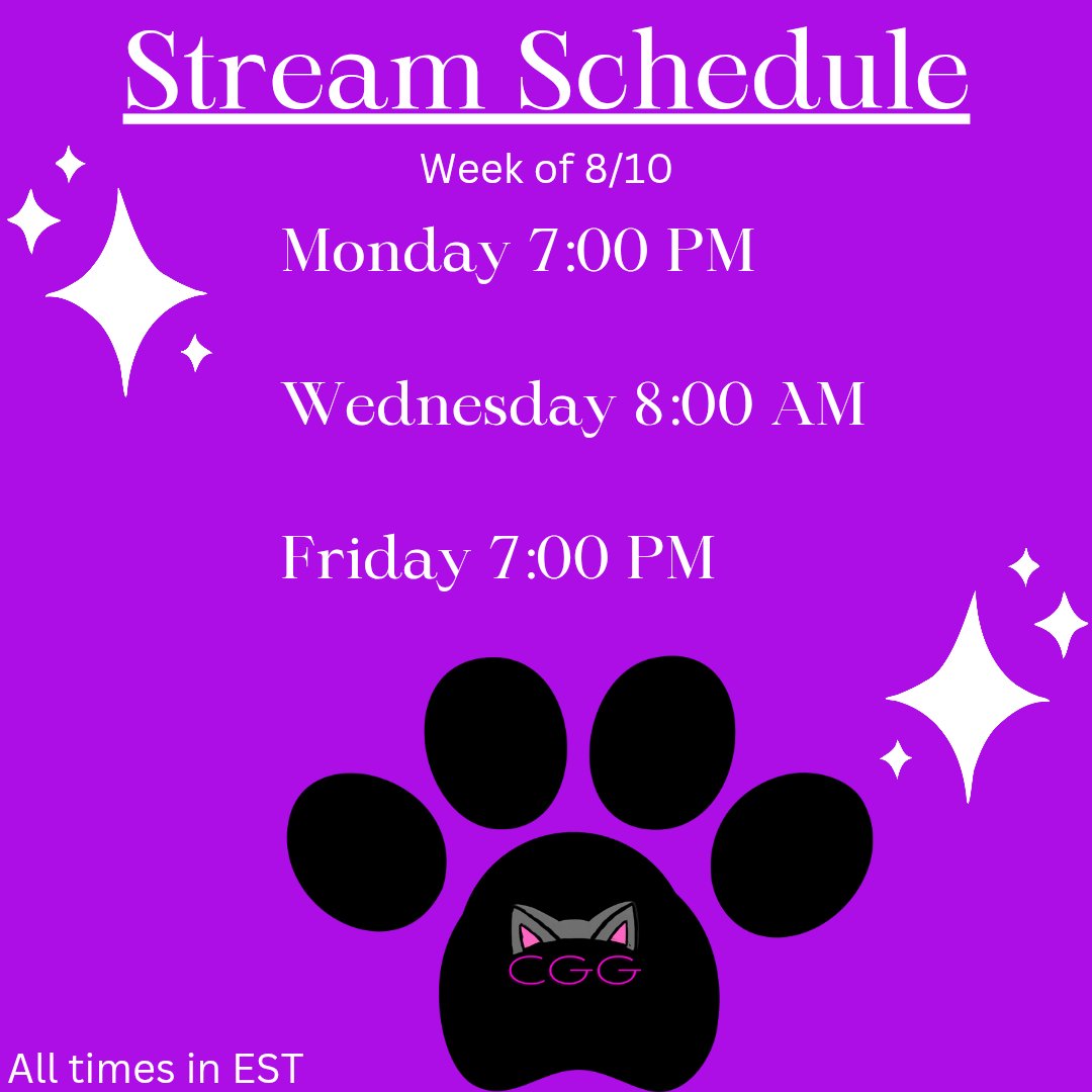 Back is feeling better and we are BACK to normal this week! (For real this time I promise)
Link in bio 🥰 
#twitch