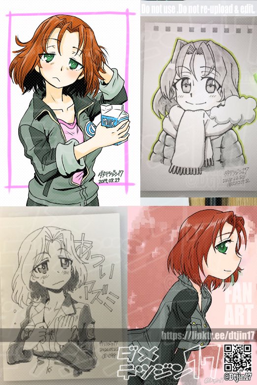 🎂アズミさん誕と聞いて過去絵 