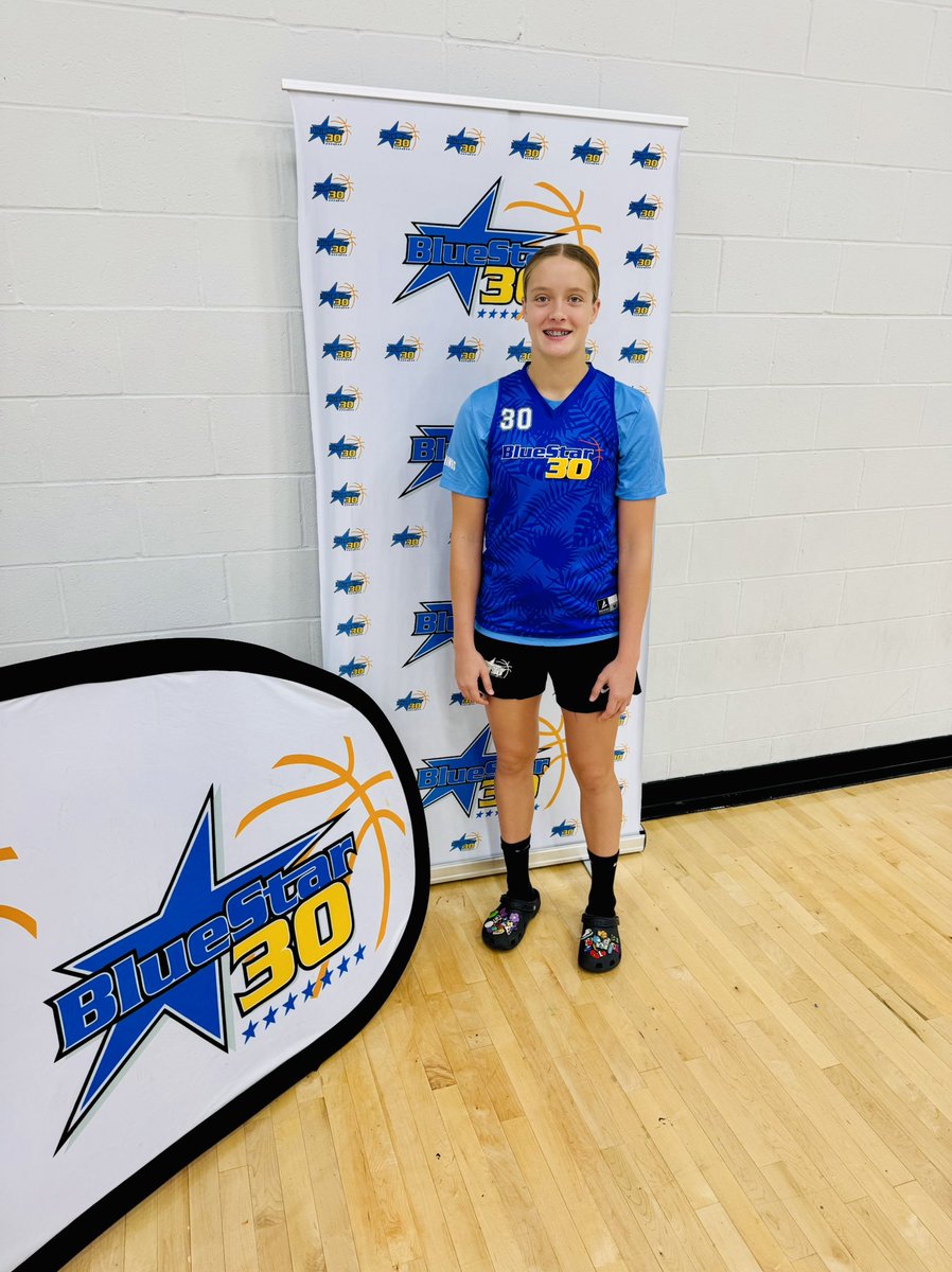 laurieb1723's tweet image. Wrapping up @BlueStar30s 🔵⭐️ @pippiboyer2029 played tough against some of the best in the country. To see how far you’ve come since picking up a 🏀 ball 3️⃣ years ago blows my mind 🤯. Stay humble & disciplined as the sky is the limit! Next up: 1st day of 9th grade #30things
