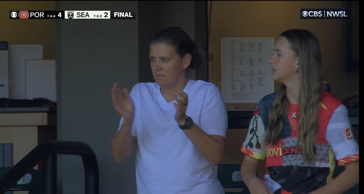 WomensGameMIB's tweet photo. Winning the Cascadia Clash at home in Providence Park with the Thorns GOAT Christine Sinclair in attendance 🌹🐐 >>> https://t.co/L9FNfIvjEX