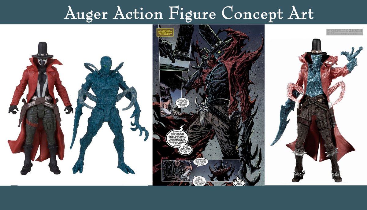 CustomsHunter's tweet image. Fan Art - Auger Action Figure Concept Art

#spawniverse #spawnfigures #スポーン #hunter_r_customs #spawnfanart