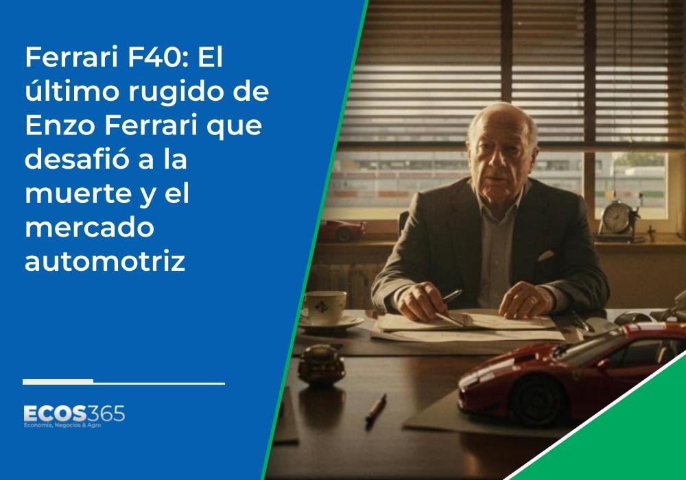 🏎️💨 Ferrari F40: El último rugido de Enzo Ferrari que desafió a la muerte y el mercado automotriz. 

¿Qué secreto hay detrás de su #F40? 

¿Cuánto vale hoy un #FerrariF40 original?

Más info en <a href="/Ecos365/">Ecos365</a>

rosario3.com/ecos365/notici…