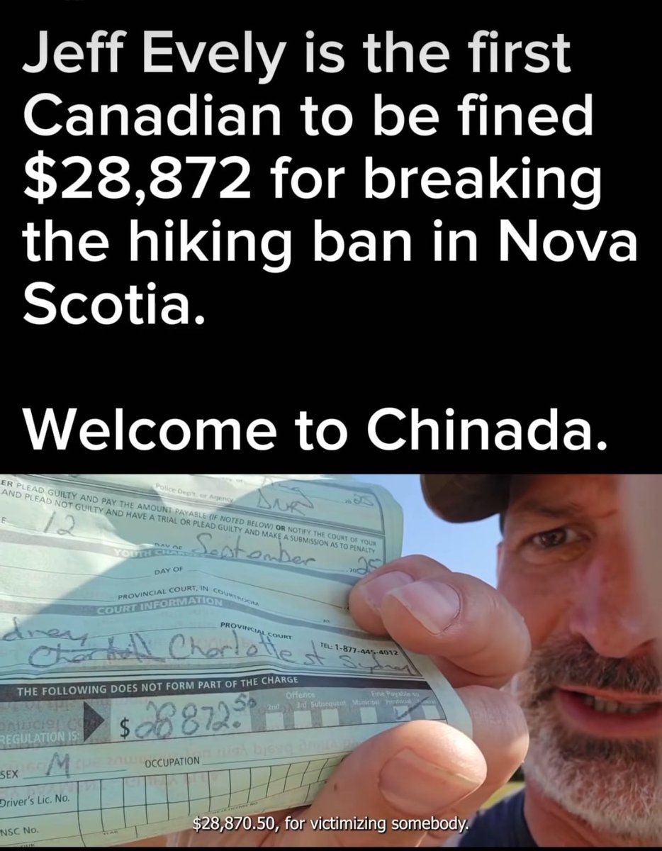 First time this chud ever even went hiking and he found out.   

🤣😂🤣😂🤣