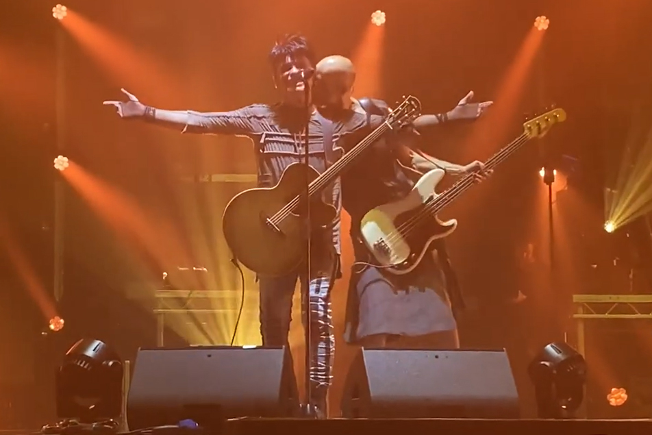 "Jo the waiter held me close
Behind the door marked "gentlemen"
Just for now that's all I need
Won't someone call me friend?"
<a href="/numanofficial/">Gary Numan</a>