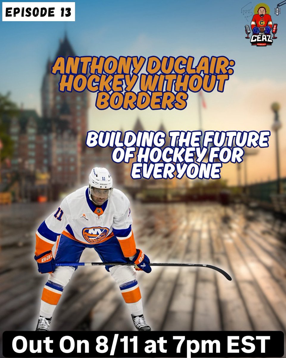 BigCeaz's tweet image. New Episode out TOMORROW, you don’t want to miss this one.
BigCeaz chops it up with former @flapanthers and current @nyislanders Anthony Duclair.
Please subscribe to The BigCeaz Show on YouTube: youtube.com/@bigceaz?si=Kb…
#nyislanders #timetohunt #floridapanthers #NHL #sports…