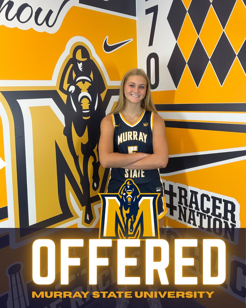 Thank you <a href="/racersWBBcoach/">Rechelle Turner</a>, <a href="/CoachKayla_MSU/">Kayla Kleifgen</a>, <a href="/CoachFoust_/">Wyatt Foust</a> and the rest of the <a href="/RacersWBB/">Murray State Women's Basketball</a> staff for a great experience touring your school and facilities. Thank you for believing in me with a chance to play D1 basketball as a future racer. I love forward to continuing to grow our