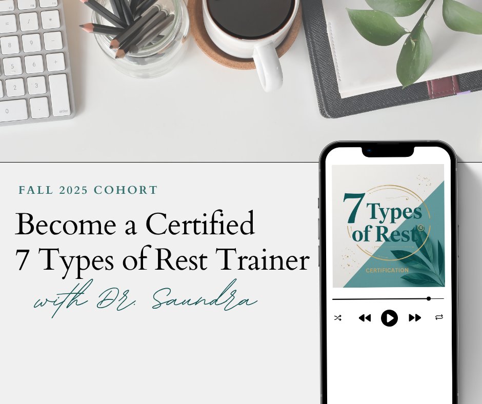 DrDaltonSmith's tweet image. Help others overcome burnout and restore their life.

The 7 Types of Rest® Certified Facilitator Program is a 12-week blend of self-paced video lessons + live group training. 

📅 Starts September 8 – Limited Spots
🔗 Apply: chooseyourbestlifeacademy.com/Certification 

#7TypesOfRest  #SacredRest