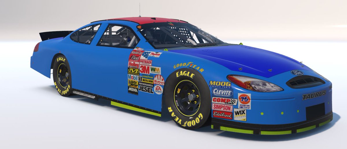 Beta v0.17 template kit for the '03 Ford Taurus Gen4 - Superspeedway body has been uploaded on the site

More adjustments + additional contig packs will be coming soon (the amount of warp needed on the fenders is a pain. Same goes for Chevy plate car as well)