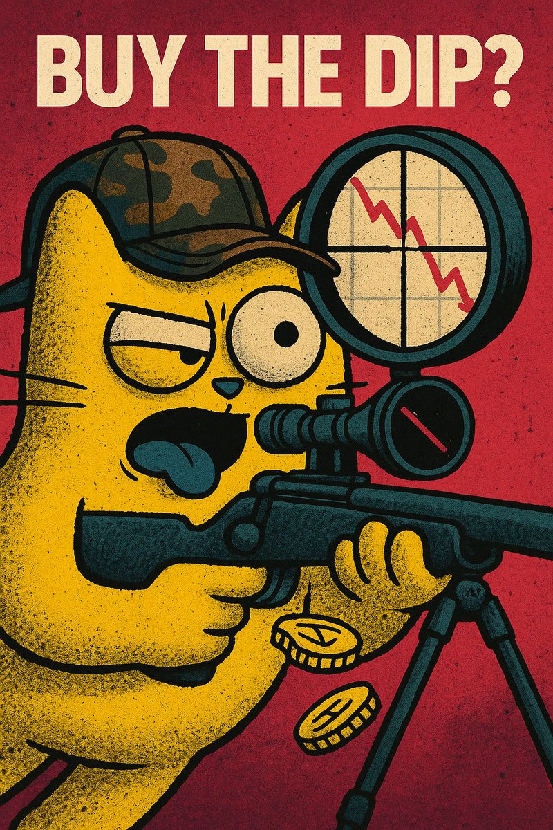 spongcatcoin's tweet photo. One shot. One pump. 🎯📈
$SPONGCAT only aims for the juiciest dips.
#SPONGCAT #CryptoTrading #MemeCoin https://t.co/5DPu6sVMI5