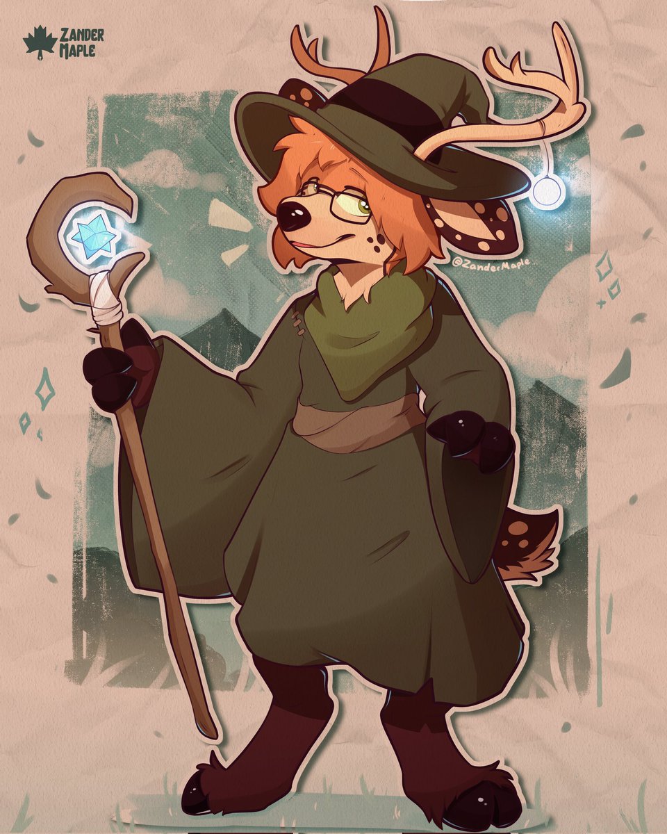 🦌 ✨ Maple mage! :3

🎂 Little thing I made for my birthday! :3