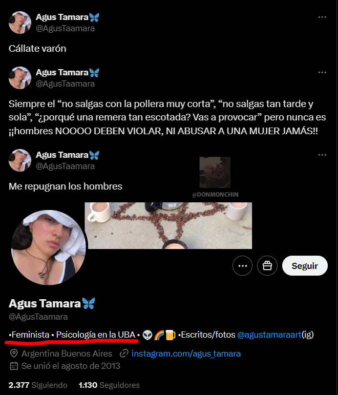 La futura psicóloga de alguien: