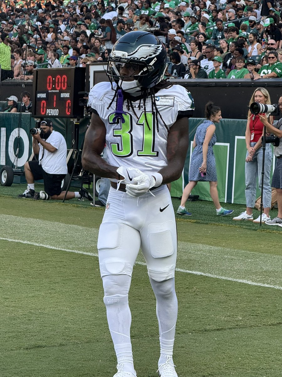 AndrewDiCecco's tweet photo. #Eagles S Andre’ Sam. https://t.co/Vqdio3z7qJ