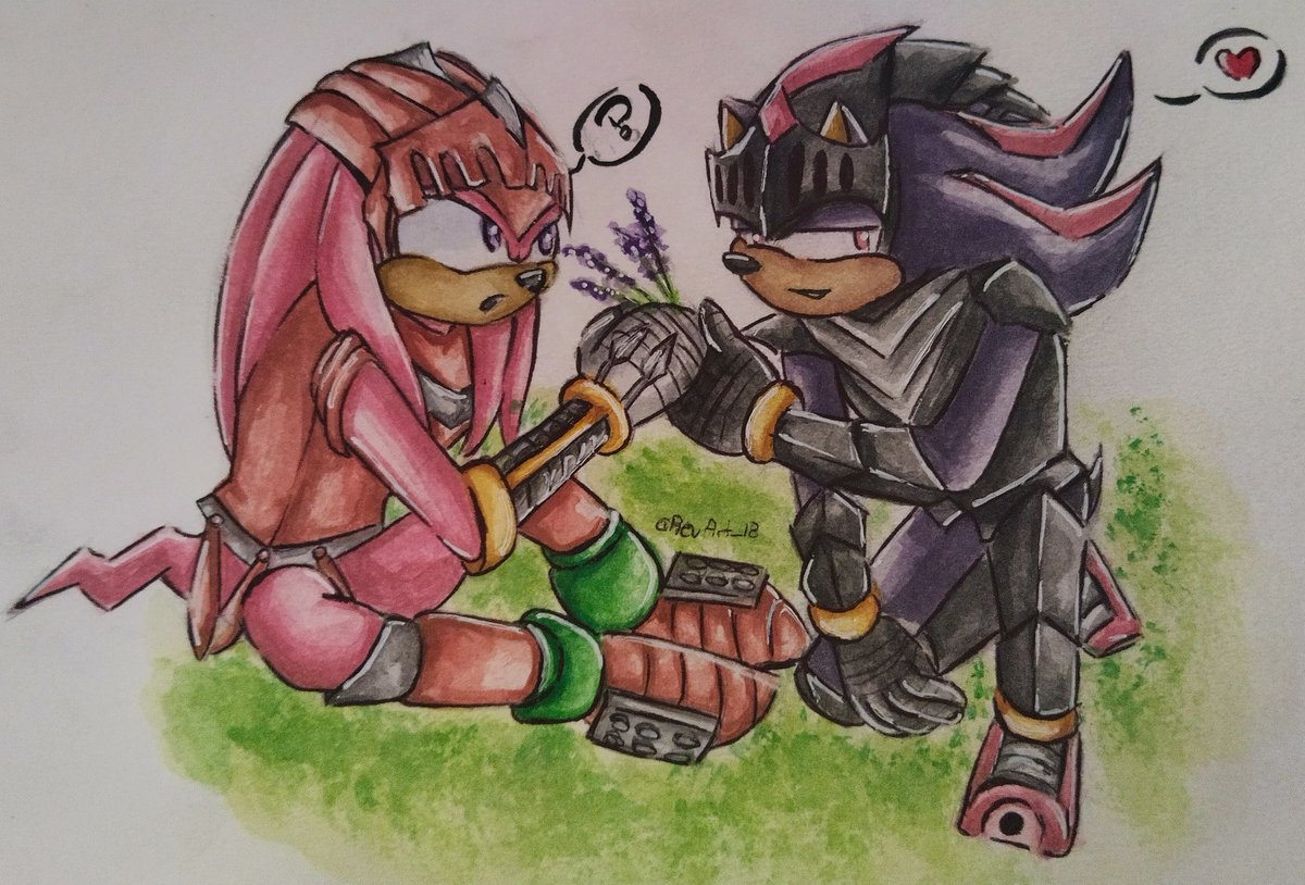 Gift 🪻
#knucklestheechidna #ShadowTheHedegehog #satbk #Lancelot #Gawain