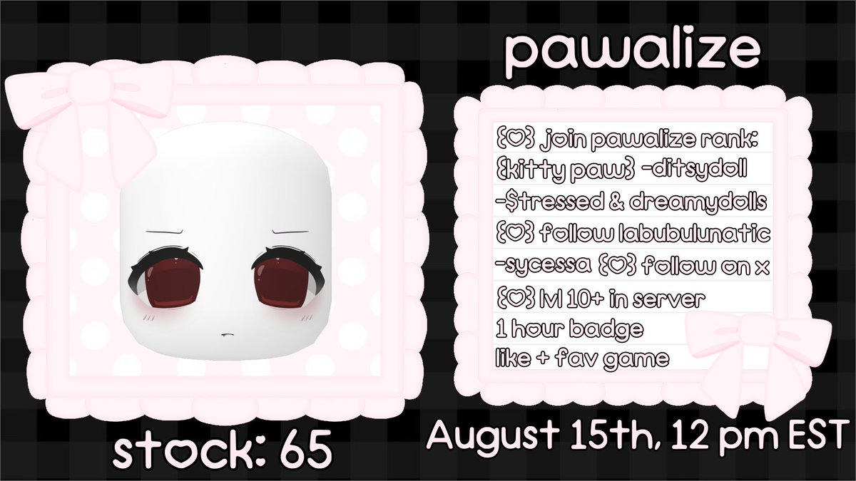 pawnoia's tweet photo. ♡ 4th drop!! ♡ join discord server for drop!! ♡ https://t.co/o2C70xIFhO credits tiredpandaxdd, strawbunnimilk for assets #freeugc #ROBLOX #RobloxUGC #robloxhair https://t.co/vDjh32Hd0E