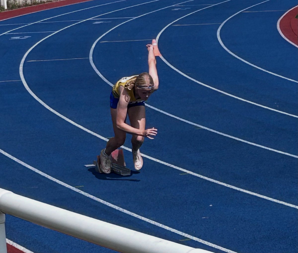 Great weekend in Birmingham at England National Athletics champs. Proud of Holly getting to the U17 300m final ❤️