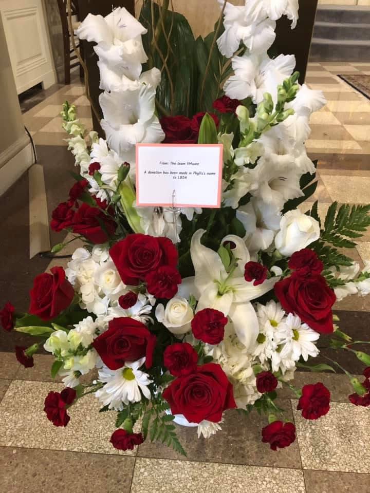 6 years ago today was the service for my Mum. She had passed away from dementia about 6 weeks after my triple bypass. 

I was working for <a href="/eck79/">AE</a> at VMware. We got a beautiful bouquet of flowers &amp; donation. Adam made that happen. I’m forever grateful to him &amp; the former VMware.