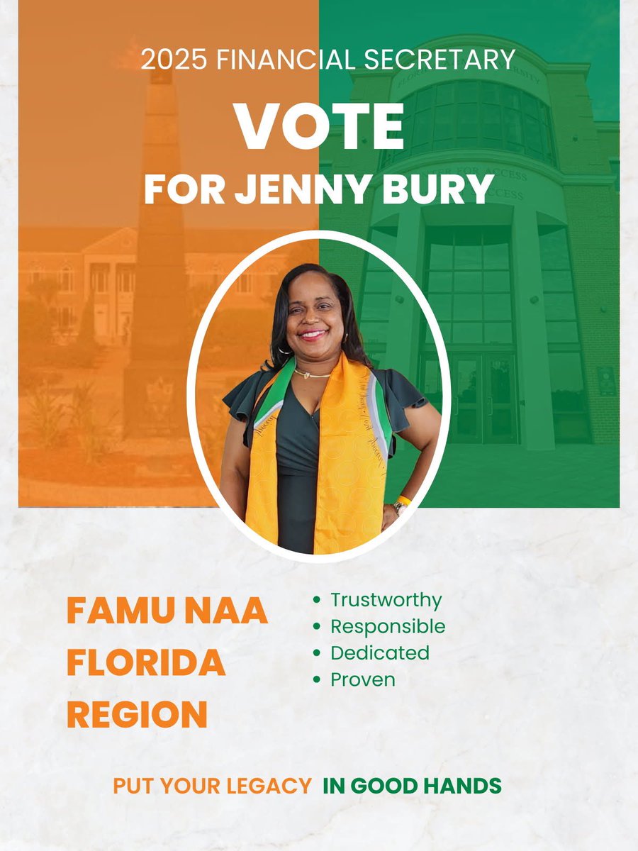 Hey y'all go vote for the my fam for the Florida Region! 💚🐍🧡
