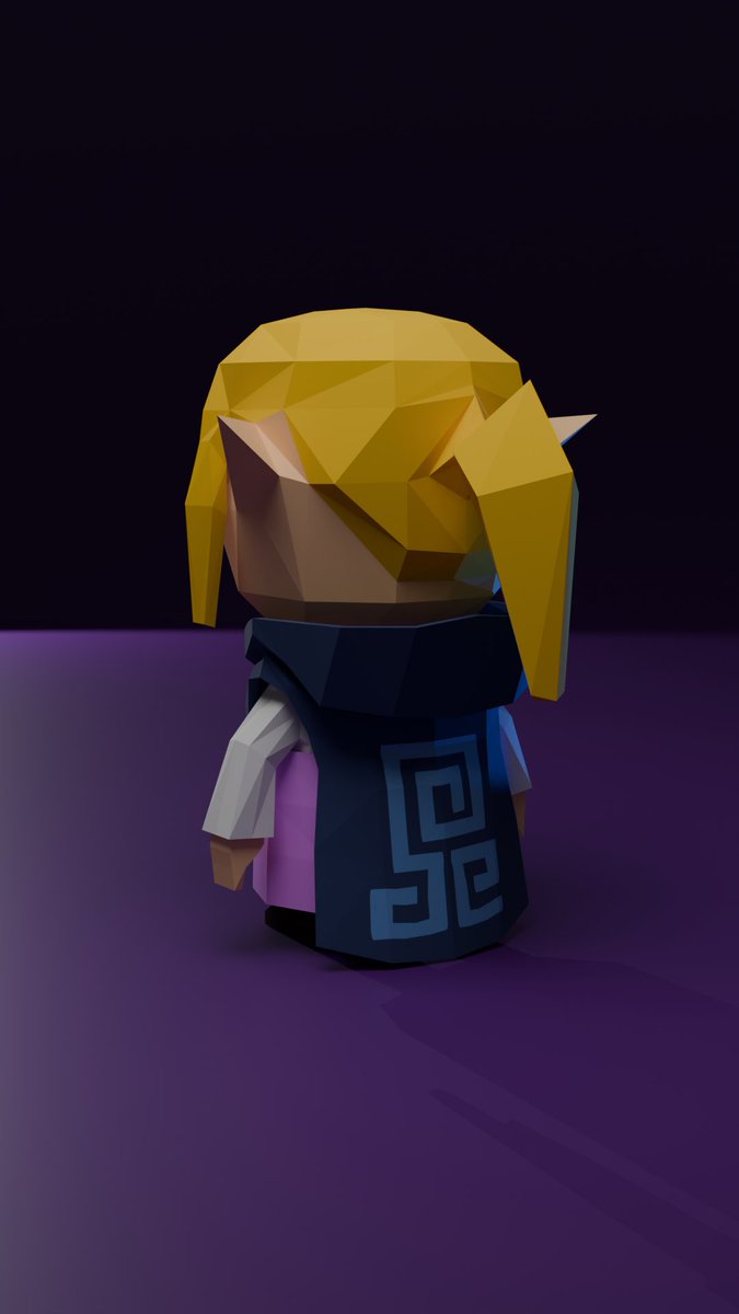 CharlsMMX's tweet photo. Modelo 3D lowpoly de Zelda Echoes of Wisdom.
#zelda #3d #lowpoly #3danimation #3dmodelling https://t.co/jpSiCtbgi1