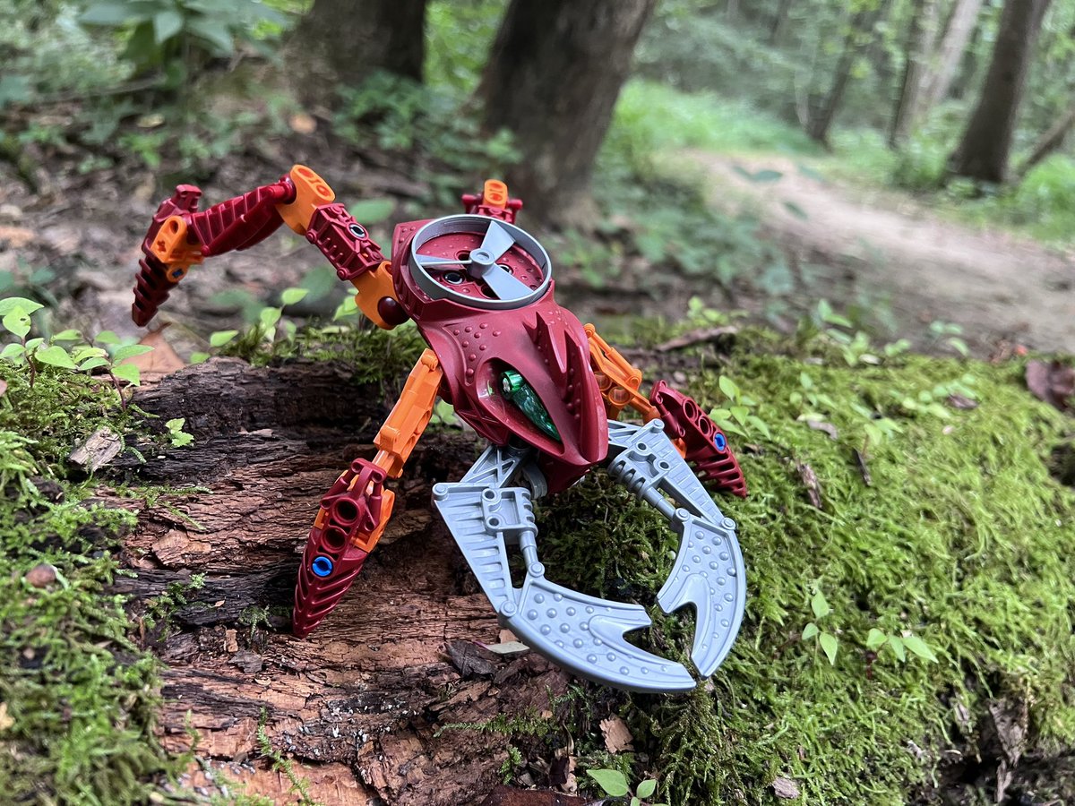 CrusadeSymphony's tweet photo. I have so many pictures. These are going to trickle into next week. Here’s hoping I didn’t lose any parts on the trip!
I saw this mossy stump and I really liked how it had a good place for something to stand.
#810NICLEDay #bionicleday #Bionicle #visorak #Lego https://t.co/qeBnlQibP7