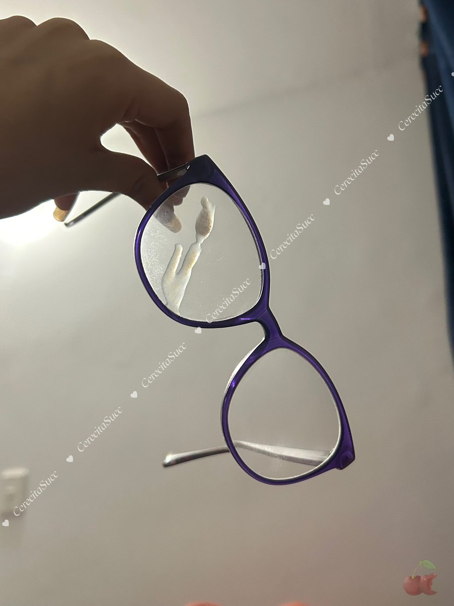 Ocurrió un accidente sobre mis anteojos… 🤓🔥
