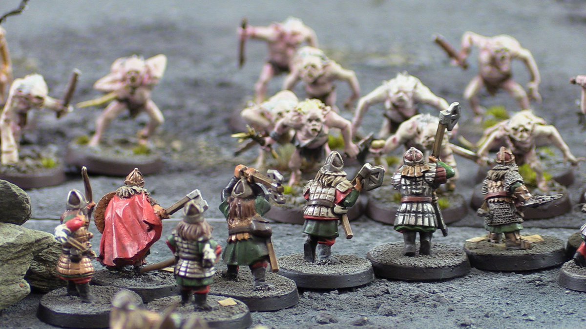 StridingEdgeGMs's tweet photo. Some more photos of previous matched play games, really glad that Khazad-Dum are back! 😁 

#MESBG #Warhammer #LOTR https://t.co/UzKa6iDHqM
