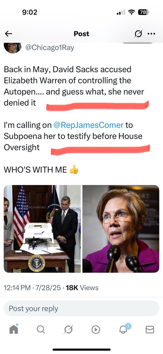 luckyGrokky's tweet photo. @LeadingReport Here’s what POCAHONTA said back in May 2025…

@POTUS @realDonaldTrump @SpeakerJohnson @GOP https://t.co/uRM0U9wrO4