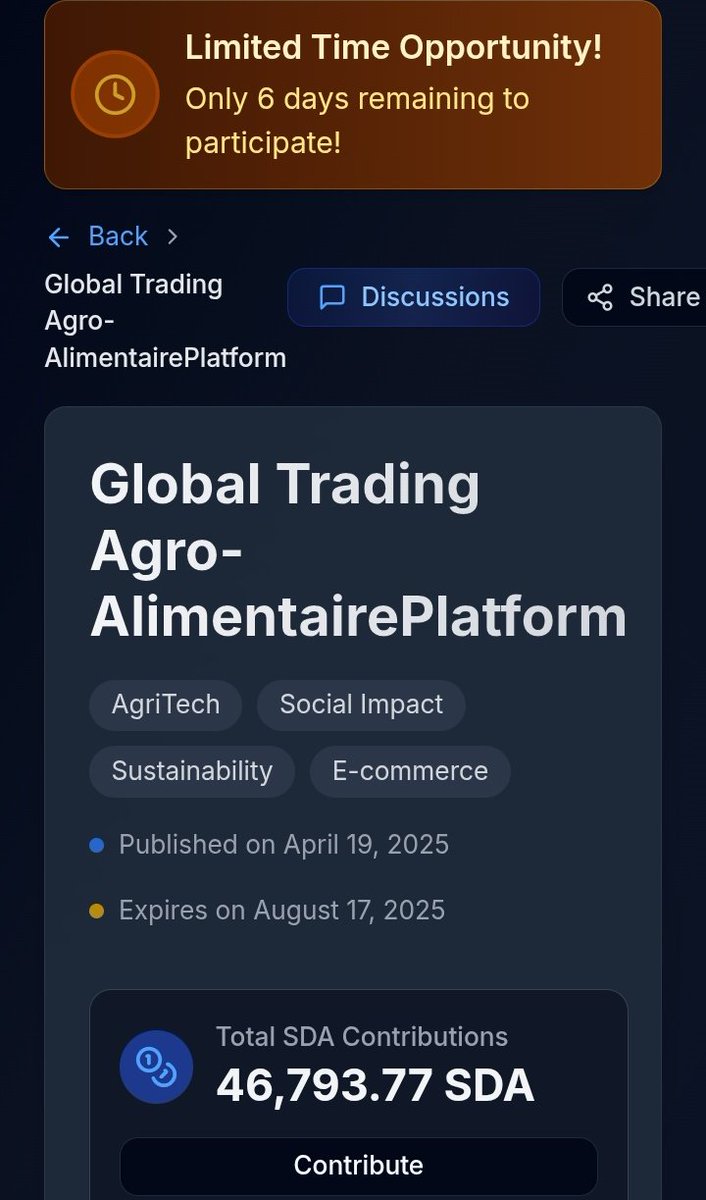 yuzukichain's tweet photo. 🚀 6 Days Left. The Future Hits Fast.
A halal trade revolution is about to drop—rewriting the rules with power, purpose, and unstoppable momentum.
#6DaysLeft #HalalTradeDrop #RewriteTheRules #FaithInMotion #EthicalSurge
Read More 👇
https://t.co/IfD4uefeDI https://t.co/9a4m1VxAFY