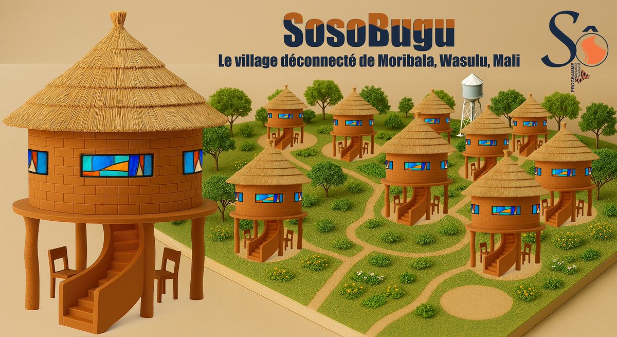 WalahaWebtv's tweet photo. #EntrepreneuriatTerritorial
Nous lançons SosoBugu, inspiré des la Cases Anti-Moustique de Moribala. Ce projet a commencé par un château d’eau pour offrir gratuitement de l’eau à tout Moribala.
#AnwkaSo_MTM #Wassoulou https://t.co/NMFr3KwkSB