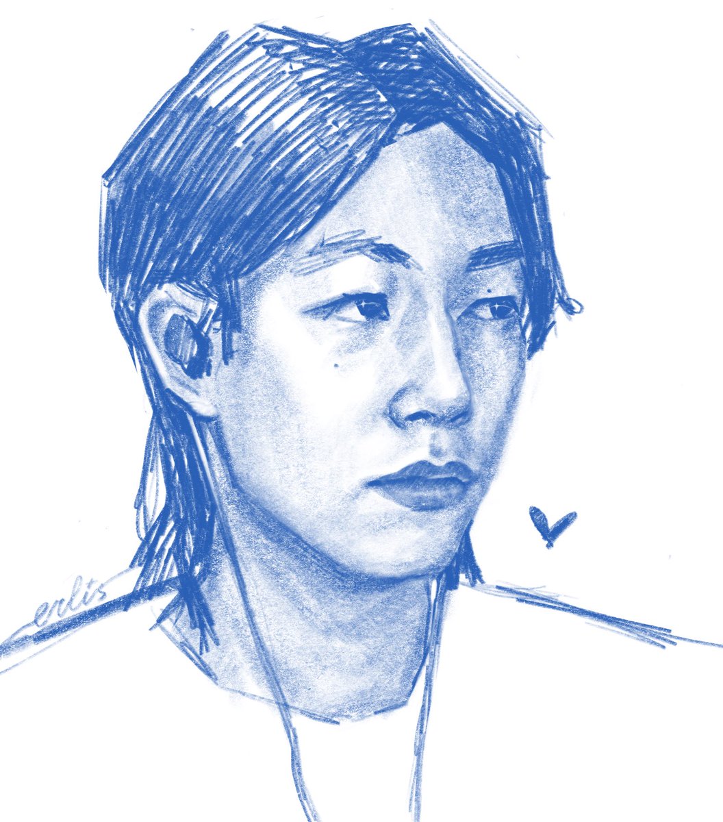 bluey1u's tweet photo. Viewer drew me :) https://t.co/e0JeJtSgX9