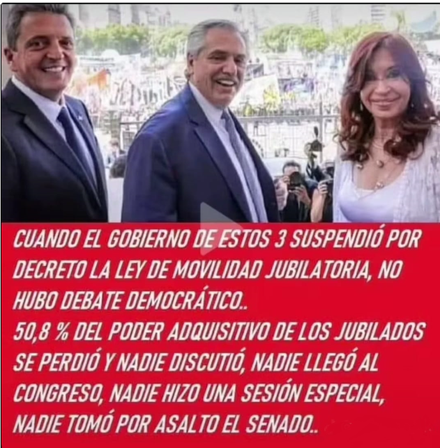 NOS ROBARON TODO, PERO NO DIJERON NI MU