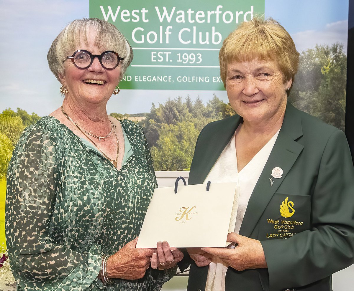 Congratulations to Eithne Ashby, ladies Captains Prize winner 2025