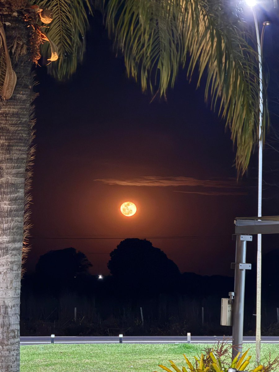 andrelimai's tweet photo. Que lua linda 😍 https://t.co/JzxQ4Xw463