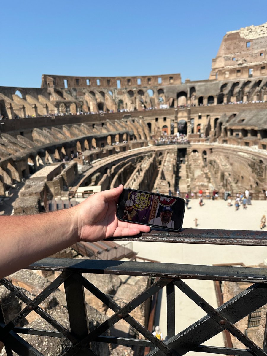 clay (@clayton_denver) on Twitter photo First <a href="/frontsittingpod/">Front Porch Sitting</a> view at the coliseum in world history? Can we get confirmation from records dept? First <a href="/frontsittingpod/">Front Porch Sitting</a> view at the coliseum in world history? Can we get confirmation from records dept?
