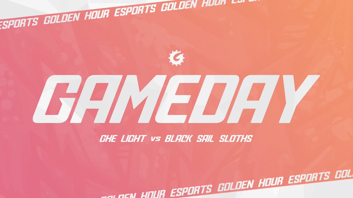 Gameday! GHE Light takes on Black Sail Sloths tonight in the BLCS Lower bracket at 8pm EST! Make sure to tune in!
twitch.tv/goldenhourespo…