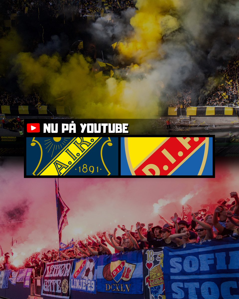 SwedishUltrass's tweet photo. YouTube: https://t.co/bBJnmdiBBM
#aik #gnaget #djurgården #ultras #tifo #Derby #stockholmsderby https://t.co/rcyPX38ADX
