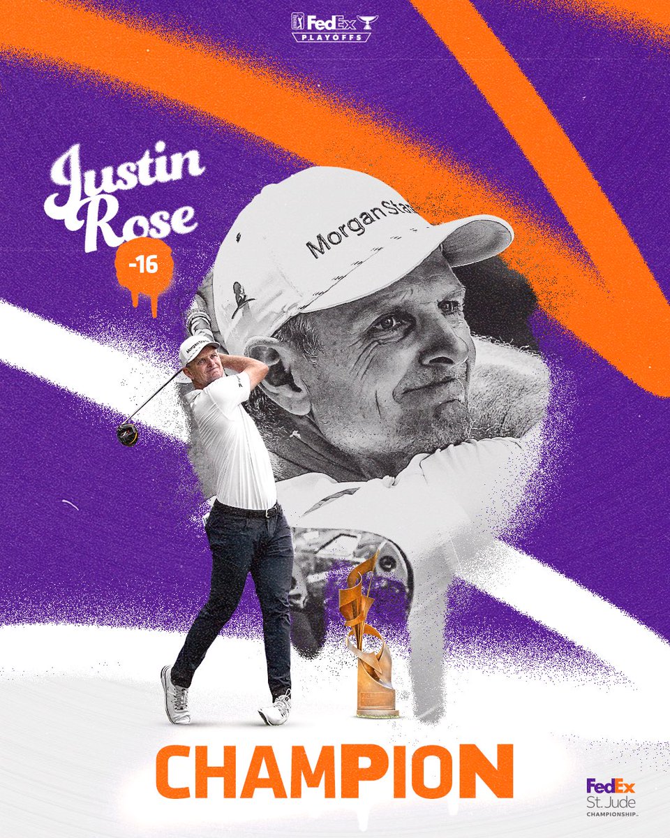 Justin Rose delivered when it meant the most! 🏆