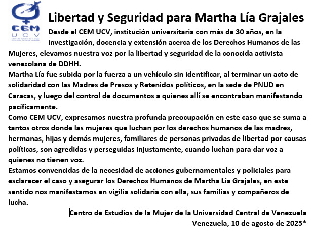 virginiaking13's tweet image. #LiberenAMarthaLia 
@NicolasMaduro 
@dcabellor 
@TarekWiliamSaab