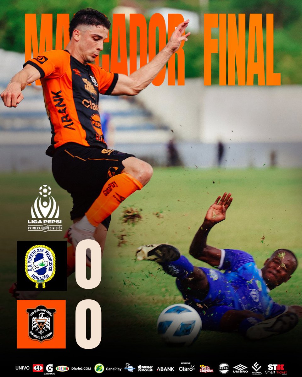 cdaguilaoficial's tweet photo. ⏱️ 𝐅𝐈𝐍𝐀𝐋 𝐃𝐄𝐋 𝐏𝐀𝐑𝐓𝐈𝐃𝐎 ⚽️

¡Nos llevamos un punto de visitante!

Seguimos luchando 💪🏼

#VamosÁguila 🦅 https://t.co/5vymOoFljA