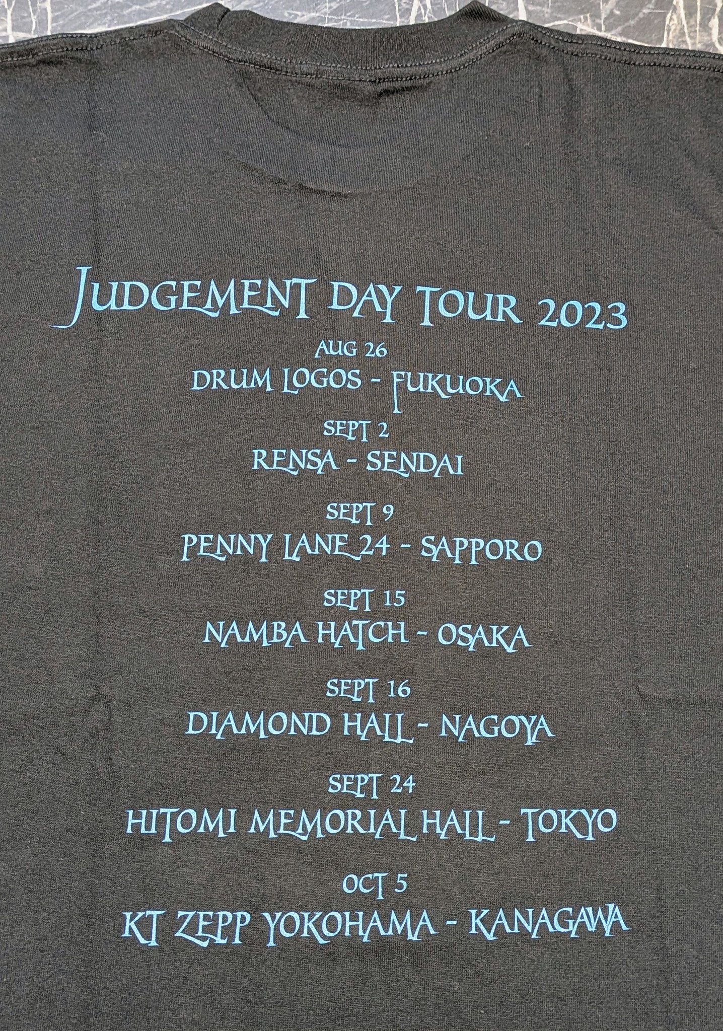 LOVEBITES Tシャツ 【Judgement Day Tour 2023】 LOVEBITES on X