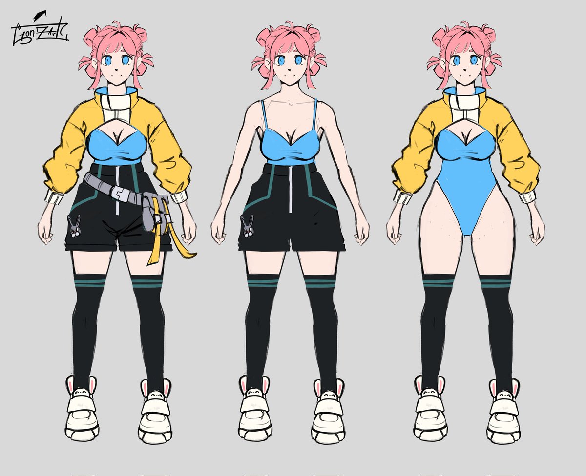 Well, the redesign took a very different direction. But I'm completely in love with my creation. So here's the new Eri.

Also, sorry for being so absent. Too much work. And a lot I haven't posted yet. Even deciding what I wanted for Eri took me all this time. So you can imagine