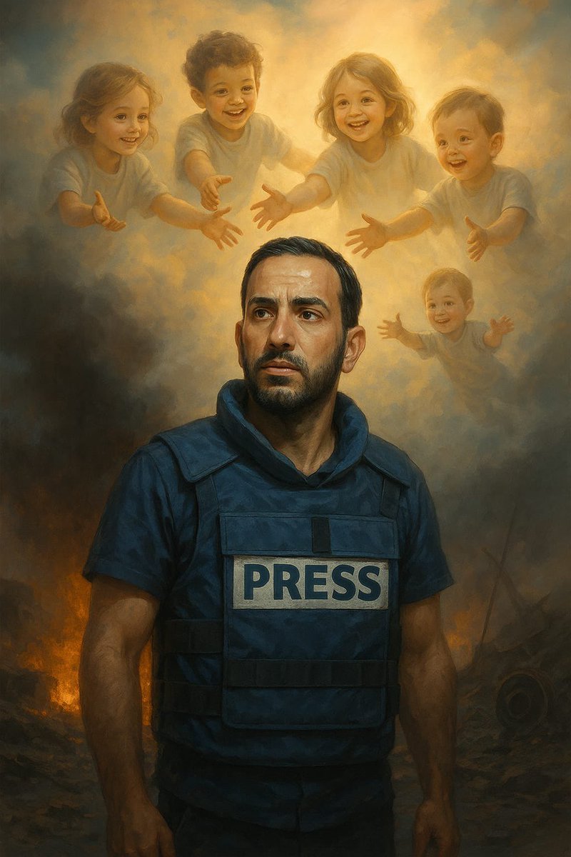 KhaledSafi's tweet photo. انتهت التغطية
آن الأوان أن تقولها يا أنس وترتاح
لا ظمأ بعد اليوم ولا جوع
لا بحة في الصوت ولا هزال في الجسد
كان معكم صوت المكلومين والمحاصرين
صوت الطفولة والثكالى والمعذبين
روح الكلمة التي انطفأت في وضح هذا الظلم
كان معكم أنس الشريف.. من غزة.