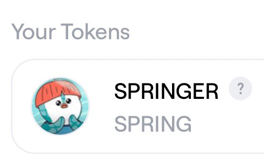 <a href="/AbstractChain/">Abstract</a> <a href="/0xCygaar/">cygaar</a> @Phin_totten 

Team, 
We <a href="/SpringerAbs/">Springer Parody ✳️</a> community politely insist that Springer, our proud mascot of <a href="/LilPudgys/">Lil Pudgys</a>, is eligible for blue mark at the portal immediately. 

It's the high time for him to spread his name.