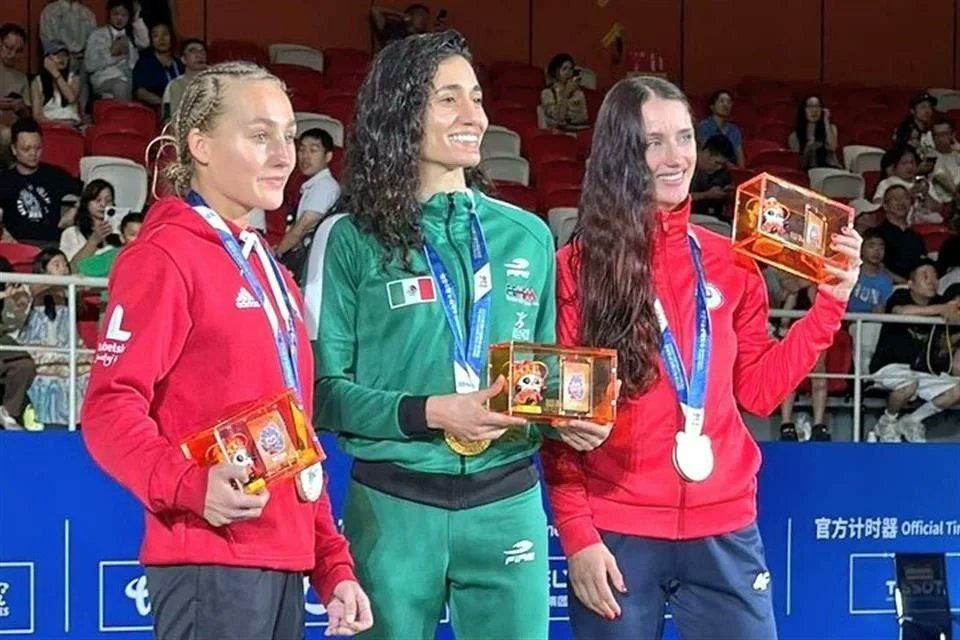 #MedioTiempo Gana México Oro en Muay Thai en los World Games de Chengdu
Laura Burgos aportó este domingo la segunda medalla de Oro para la delegación mexicana que compite en los World Games de Chengdu 2025 en una disciplina en la que el País empezó laprensa.mx/notas.asp?st=0…