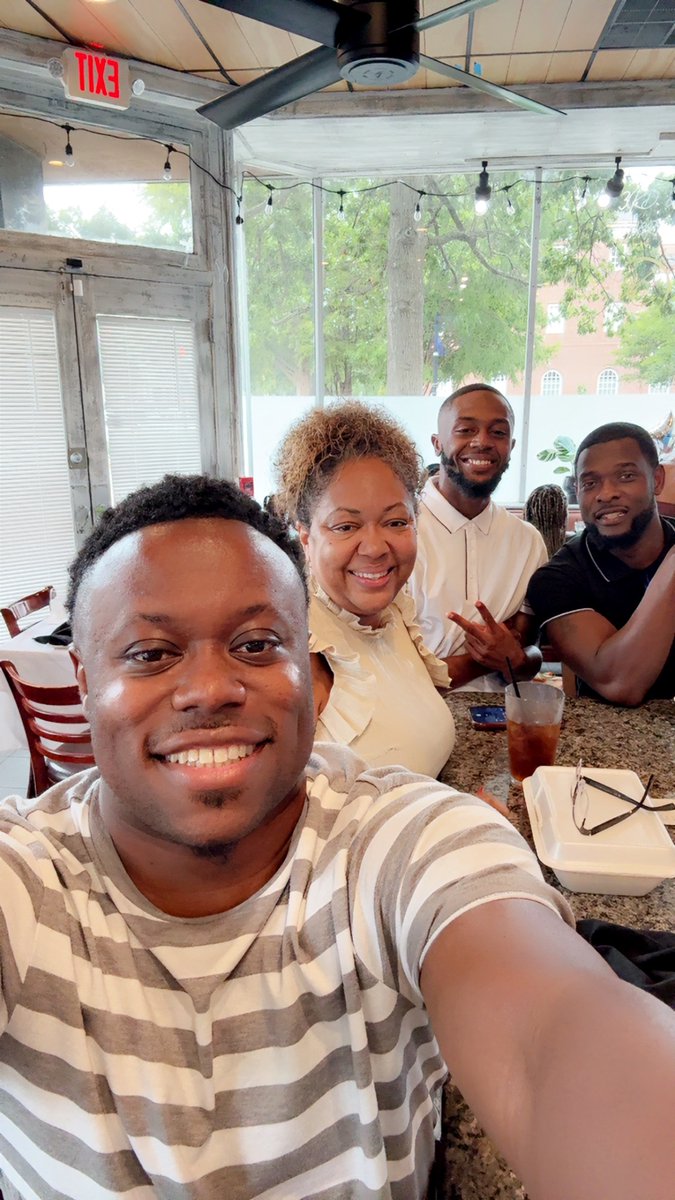 jarredsmoore's tweet photo. When your former student proposes and asks his favorite teachers to show up for the occasion, the favorite educators show up. #EastsideOutLoud https://t.co/Jp2IHWGRoC