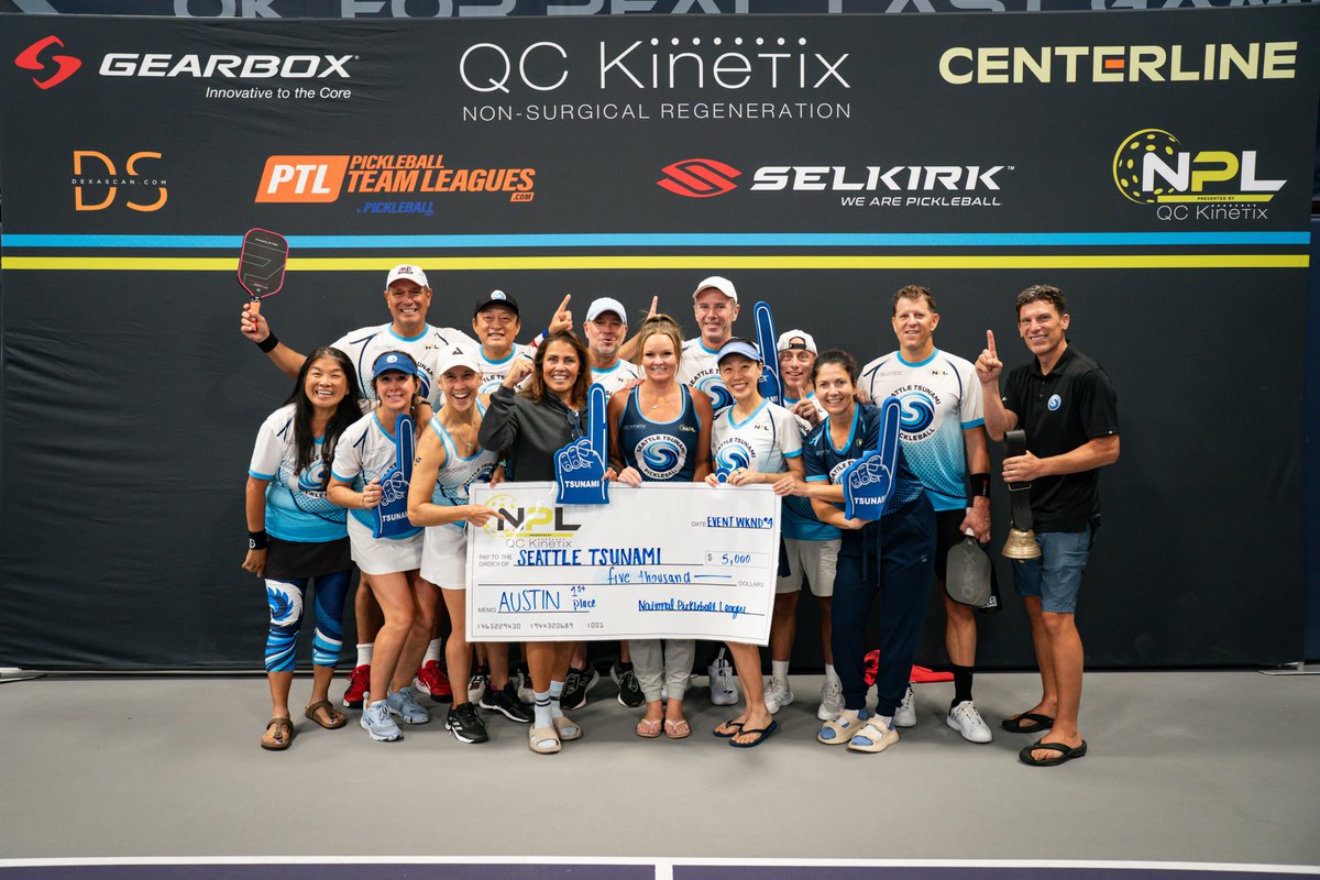 They're on a mission  🌊 Another Event Weekend, another victory for Seattle Tsunami! Solidifying their lead for 2025 so far, this is what dominance looks like. Who's going to challenge this crew for Event Weekend #5?