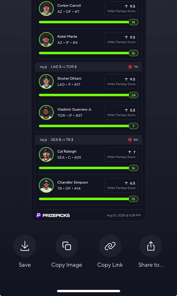 GOT RAN OVER MORNING SLATE BUT THIS IS WHY WE NEVER QUIT 🦞🧱

Come see what I am all about fam!! 🦞

dubclub.win/af/afl-ra9nz/

Projections compliments of <a href="/Paydirt_DFS/">James McCool</a> <a href="/PaydirtOfficial/">Paydirt Analytics</a> my number one AFFILIATION!! NFL COMING SOON 🎬

SUNDAY BASEBALL LOVE IT AND HATE IT!!