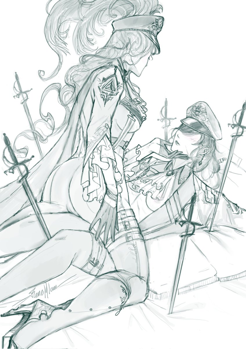 Dance of the knights 🗡
Chief x Augustus / Catherine 
#ptn #PathtoNowhere