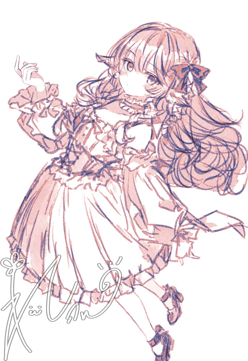 「」|れふぃのイラスト